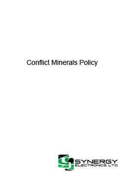 Conflict Minerals Policy