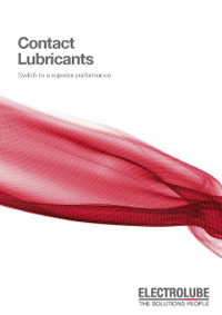 Electrolube Contact Lubricants Brochure