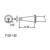 Atten T120-1.6D Chisel Tip 1.6mm for ST-1203D