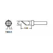 Atten T300-K Knife Tip 5mm for ST-9003D