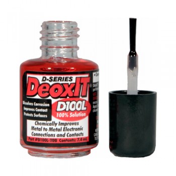 Caig Deoxit D100 Solution 7.4ml with Brush