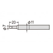 Goot CXR-100 7mm Chisel Tip