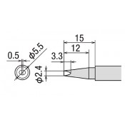 Goot PX-2RT-2.4D Chisel Soldering Tip 2.4mm