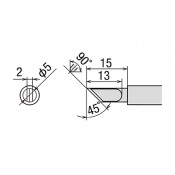 Goot PX-2RT-5K Knife Soldering Tip 5mm