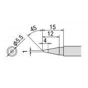 Goot PX-2RT-BC Bevel Soldering Tip 1mm