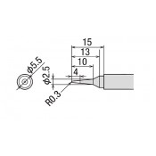 Goot PX-2RT-SB Conical Soldering Tip 0.3mm