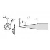 Goot PX-60RT-0.8D RX-701/RX-711 0.8mm Chisel Tip