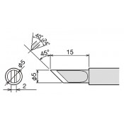 Goot PX-60RT-5K RX-701/RX-711 5mm Knife Tip