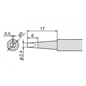 Goot PX-60RT-2.4D RX-701/RX-711 2.4mm Chisel Tip