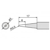 Goot PX-60RT-B RX-701/RX-711 0.5mm Conical Tip