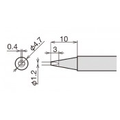 Goot RX-80HRT-1.2D RX-802AS 1.2mm Chisel Tip
