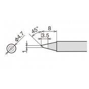 Goot RX-80HRT-1BC RX-802AS 1mm Bevel Tip