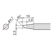 Goot RX-80HRT-2.3BC RX-802AS 2.3mm Bevel Tip
