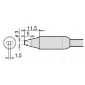 Goot RX-85HRT-3D 3mm Chisel Tip for RX-852AS