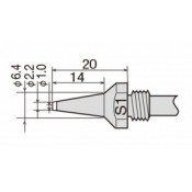 Goot TP-100N-S1 1.0mm Slim Tip for TP-100 Desolder Gun