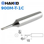 Hakko 900M-T-1C 1mm Bevel Soldering Tip