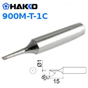 Hakko 900M-T-1C 1mm Bevel Soldering Tip