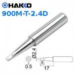 Hakko 900M-T-2.4D 2.4mm Chisel Soldering Tip