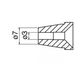 Hakko N60-07 FR400 Desolder Nozzle 3.0mm