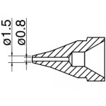 Hakko N61-02 FR410/FR301 Desolder Nozzle 0.8mm SS