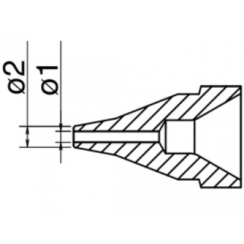 Hakko N61-05 FR410/FR301 Desolder Nozzle 1.0mm Slim