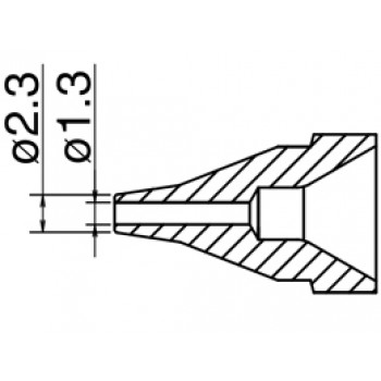 Hakko N61-06 FR410/FR301 Desolder Nozzle 1.3mm Slim
