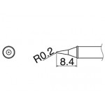 Hakko T31-02I FX100 0.2mm Conical Soldering Tip 400°C