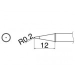 Hakko T31-03BL FX100 0.2mm Long Conical Soldering Tip 350°C