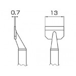 Hakko T8-1008 FM2022 13L Soldering Tips