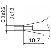 Hakko N1-13 1.3mm Desolder Nozzle for FM-2024/FM2024