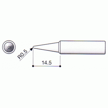 Hakko T18-B FX888 0.5mm Conical Soldering Tip