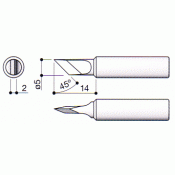 Hakko T18-K FX888 Knife Soldering Tip