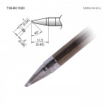 Hakko T39-BC1020 FX971 1mm Bevel Soldering Tip 