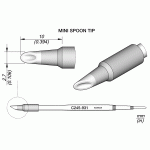 JBC C245-931 Cartridge Tip Mini Wave 2.7mm