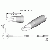 JBC C245-938 Cartridge Tip Mini Wave 3.8mm