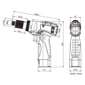 Kilews SKC-PTA-BT45 Brushless Cordless Pistol Electric Screwdriver 1.5-4.5Nm + Charger