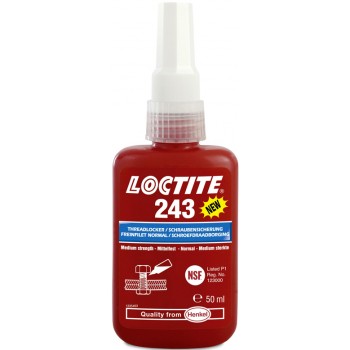 Loctite 243 Medium Strength Threadlocker 50ml