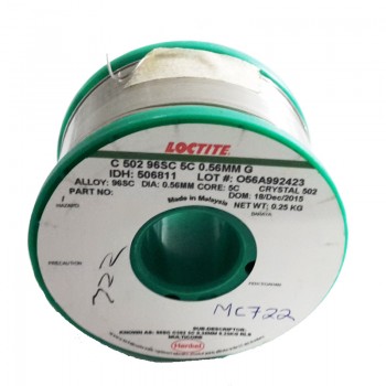 Multicore/Loctite 97SC Crystal 511 Lead Free Solder Wire 0.56mm 250gm