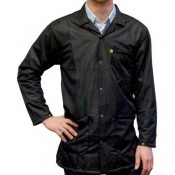 Antistatic Lab Coat Extra Large Black