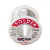 Asahi 2% Silver FC-5000 0.25mm Solder Wire 200gm