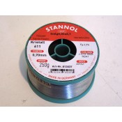 Stannol SAC0307 Crystal Solderwire 0.7mm 250gm