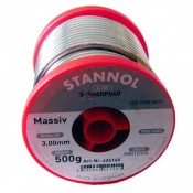 Stannol 60/40 Solid Solder Wire 3.0mm 500gm